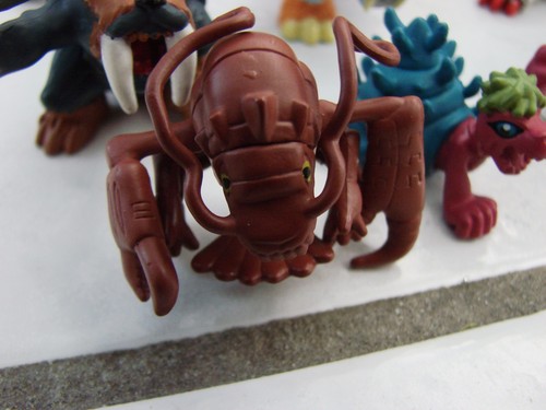 Digimon action figures lot of 7 Mostly Bandai PVC up to 2 1/2" - Picture 10 of 10