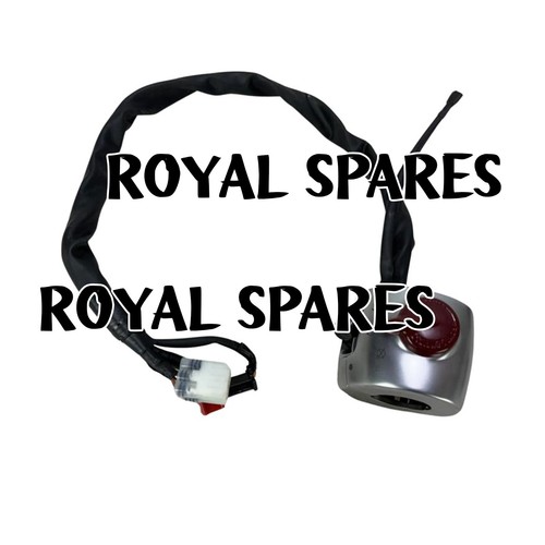 "HANDLEBAR SWITCH CUBE RH, SILVER" Fit For Royal Enfield Super Meteor 650 - Picture 12 of 13