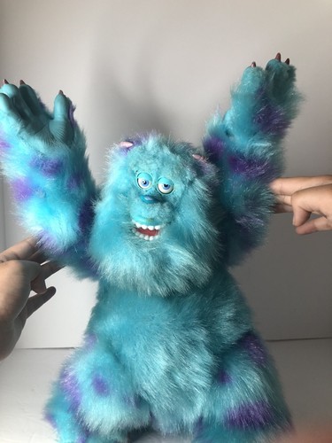 Retired 2005 Monsters Inc Talking Animated 15” Sully Plush! Disney Thinkway RARE - Picture 11 of 11