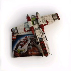 LEGO 7163 Star Wars Republic Gunship NO MINIFIGURES Set w/ Instructions  2002