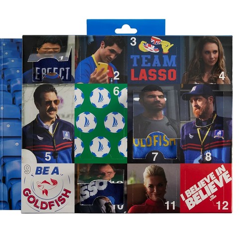 Men's 12 Days of Socks Ted Lasso Crew Socks - Size 10 - 13 - Bild 3 von 4