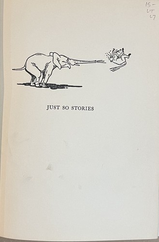 Just So Stories 1912 Rudyard Kipling Illus Color J M Gleeson Paul Bransom Safari - Picture 3 of 8
