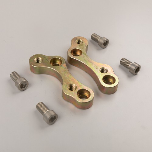 Big brake BMW 5 F10 rear caliper upgrade adapters to install rear F10 M5 brakes - Picture 4 of 4