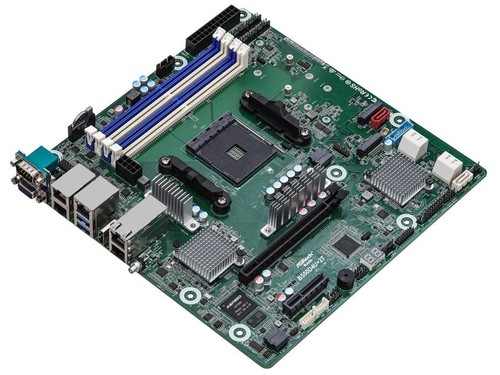 AsRock Rack B550D4U-2T mATX Server Motherboard Single Single Socket AM4 (PGA1331 - Picture 2 of 4