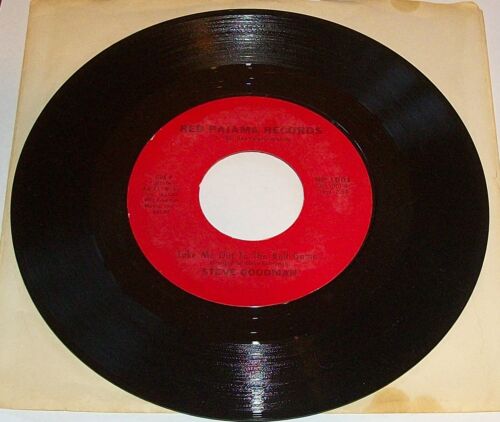 Steve Goodman - A Dying Cub Fan's Last Request - 45 Record 1981 Original - Picture 2 of 2