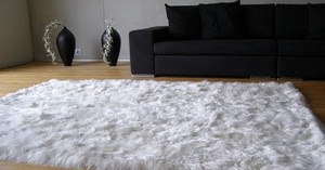 Baby-Alpaca-Rug-White-Made-on-Baby-Suri-Alpaca-Home-amp-Decor-Different-Sizes
