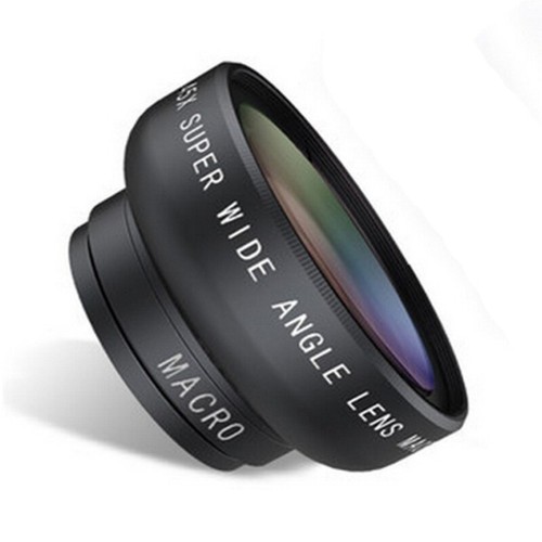 Professional 49mm Macro Wide Angle Lens Clip-on Phone Lens 0.45X External Lens - 第 5/9 張圖片