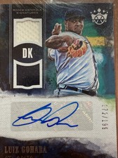 2018 Panini Diamond Kings Rookie Materials Signatures Luis Gohara 172/199