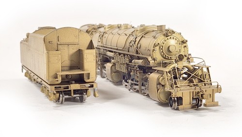 HO NJ CUSTOM BRASS NORFOLK & WESTERN Y-3 2-8-8-2 LOCOMOTIVE - ROYALE - EC - OB - Picture 5 of 10