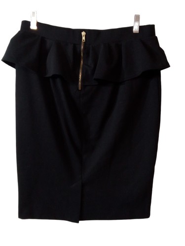 Falda negra con volantes Y2K para mujer talla 11/12 - Imagen 5 de 19