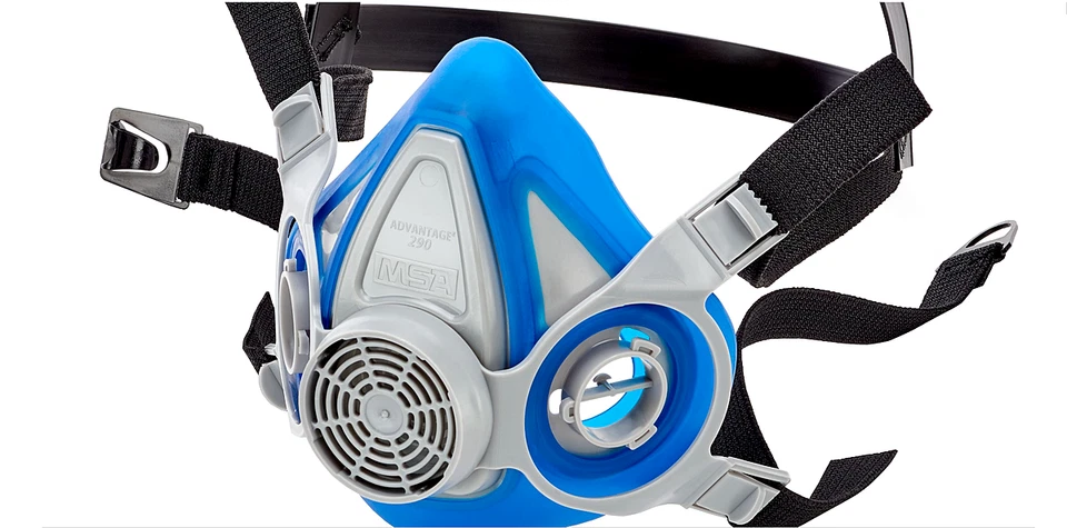 REUTILIZABLE CONSTRUCCIÓN POLVO P100 SOLDADURA MEDIA CARA RESPIRADOR MÁSCARA FACIAL SML Foto 4 de 4