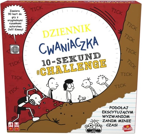 Dziennik Cwaniaczka 10 Sekund Polska Gra Planszowa Towarzyska Imprezowa Prezent - Picture 3 of 3