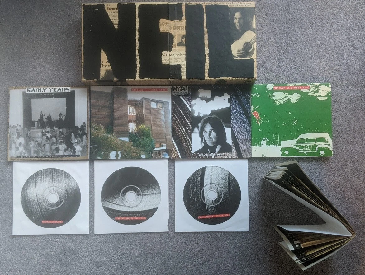 Neil Young Archives Volume I 1963-1972 CD Box Set Classic Folk Rock Rare Vol One