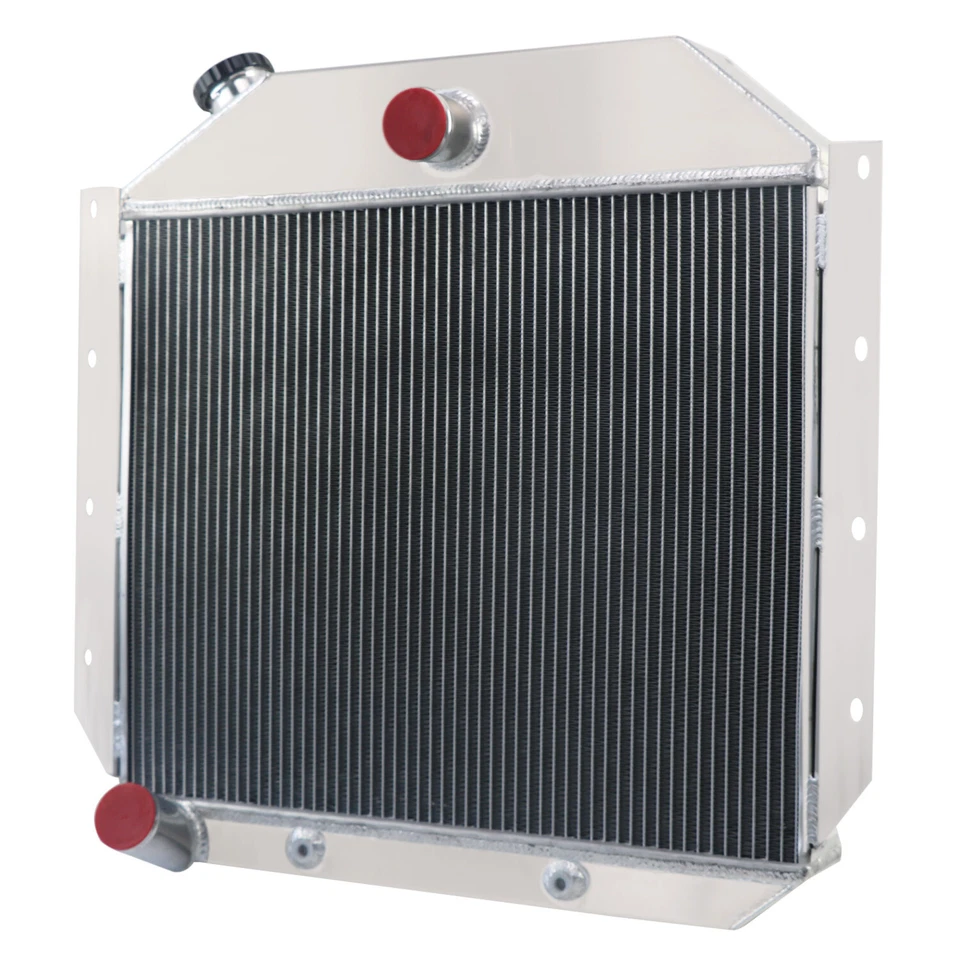 4 Row Radiator For International Harvester L R S Series Truck 1951-1957 52 53 Foto 2 de 4