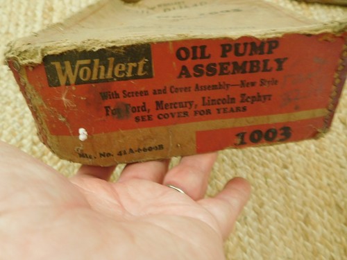 1932 1942 FORD MERCURY NORS Flathead Oil Pump Assembly Zephyr Vintage - Picture 7 of 8