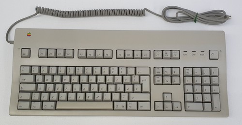 Apple Extended Keyboard II M3501 1989 Tastatur RaRe Retro Vintage Sammler Defekt - Bild 3 von 13