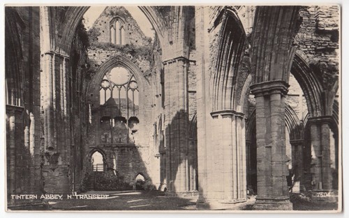 Monmouthshire; Tintern Abbey, N. Transept RP PPC, Unposted, By Photochrom - Picture 1 of 2