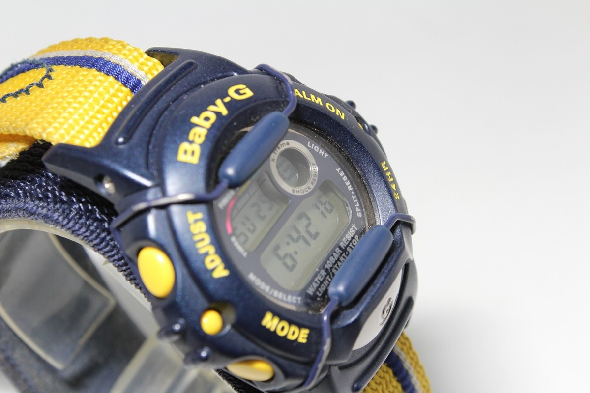 CASIO Baby-G BGX-100 Blue Yellow shock resistant watch | eBay CASIO Baby-G BGX-100 Blue Yellow shock resistant watch | eBay