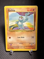1999 Pokemon TCG Base Set Machop Common 52/102 - HP
