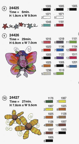 GINGHAM COL. 1 Embroidery Card - Bern. Deco, Baby Lock, Brother, Simplici TESTED - Picture 7 of 12