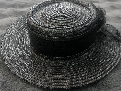 Cappello Betmar New York Kentucky Derby nero con fiocco grande ๐ค - Foto 3 di 7