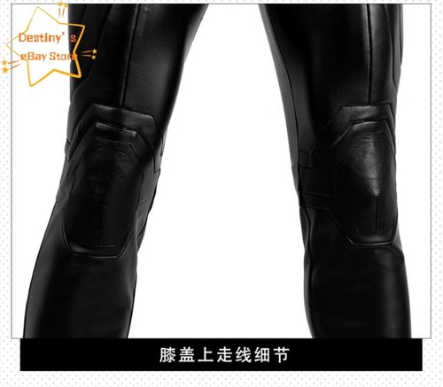 The Flash Batman Bruce Wayne Michael Keaton Cosplay Costume Jumpsuits Helmet 1PC - Picture 12 of 27