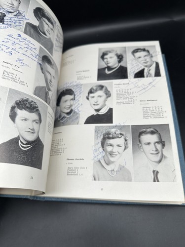 1955 Tigerette Yearbook Chilton WI High School Wisconsin - Picture 18 of 19