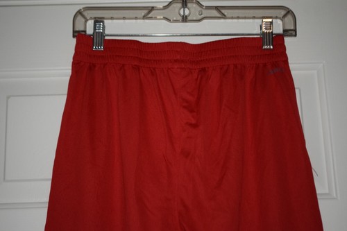 Adidas Youth Size XL (18/20) Red and Black Athletic Shorts - Picture 5 of 7