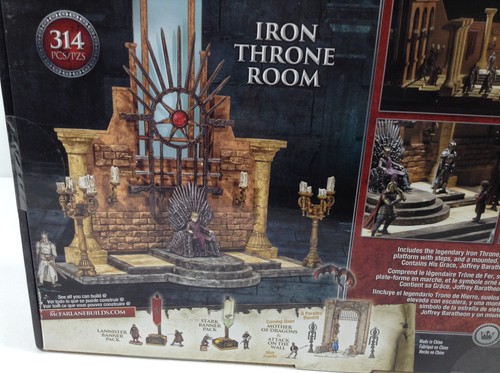 McFarlane Toys Game of Thrones Iron Throne Room Construction Block Building Set - Picture 5 of 7