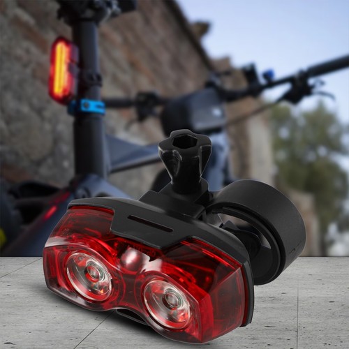 Compact and Easy to Install Bike Tail Light 3 Flash Modes AAA Battery Operated - Picture 12 of 47