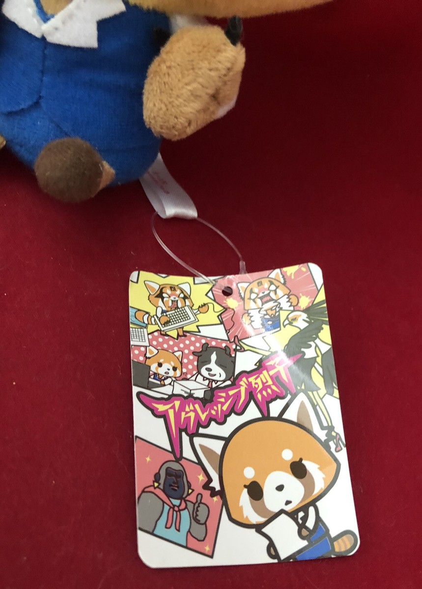 Sanrio Aggretsuko Aggressive Retsuko Plush Doll Death Metal Anime Manga Panda eBay