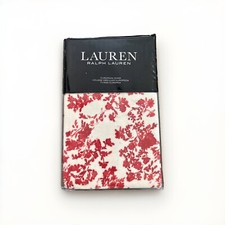 Lauren Ralph Lauren Flannel European Sham Rhyne Floral Size 26 x 26 NIP