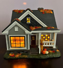 Dept 56 Halloween "Gather Round for Thanksgiving" Nib Ceramic Lighted Building