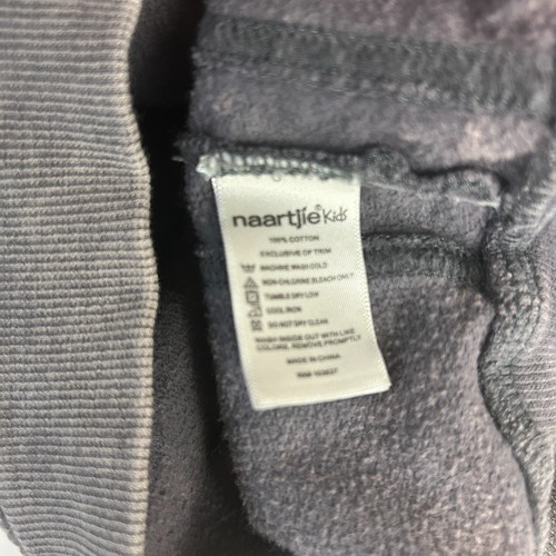 Naartjie Baby Boy 18/24 Gray Hooded Vest Sleeveless Full Zip Sweatshirt - Picture 7 of 7