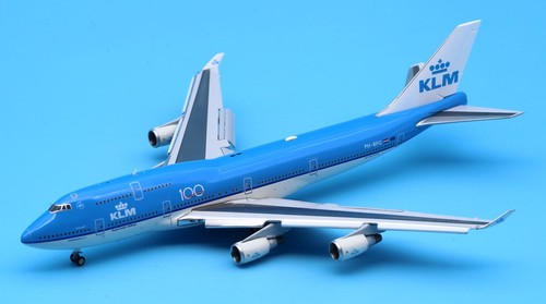 Modelo de avión fundido a presión JC Wings 1:400 KLM Air Boeing B747-400 PH-BFG aletas hacia abajo - Imagen 7 de 14