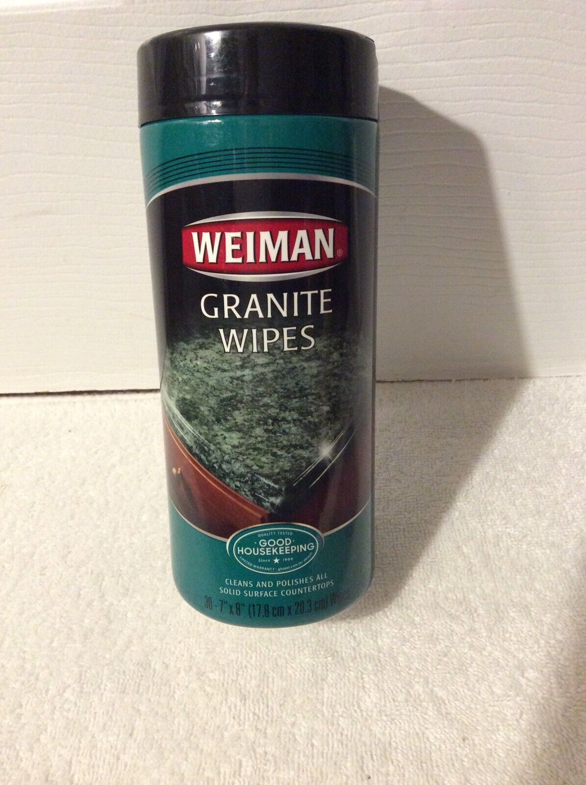 Count Crisp Apple Scent FAST FREE SHIPPING... Weiman Granite /& Stone Wipes 30