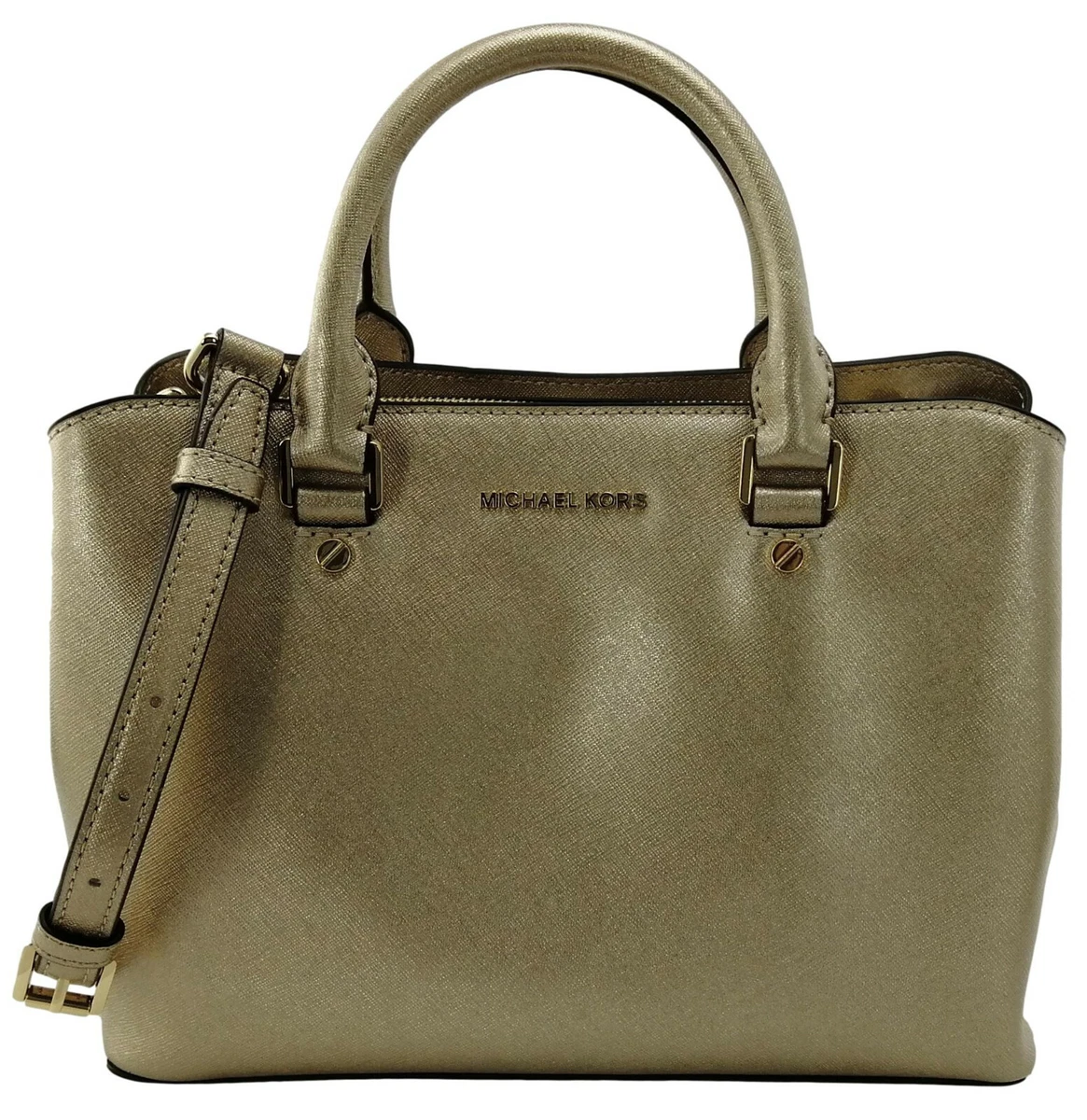 Michael kors gold handbags deals