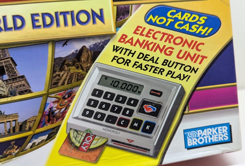 Monopoly Here & Now: The World Edition (Some Sealed) Electronic Banking Unit - Picture 14 of 24