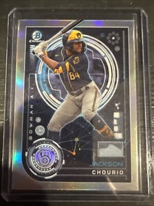 2024 Bowman - Bowman AI #BAI-16 Jackson Chourio (RC)