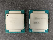 LOT OF 4 Intel Xeon CPU Four-Core E5-2623 v3 3.00GHz, 10M, 8.0GT/s SR208 GREAT