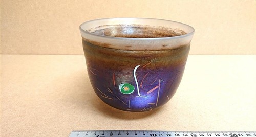KOSTA BODA Tornado Glass Bowl Designed By Bertil Vallien Signed Art Glass Sweden - Picture 9 of 9