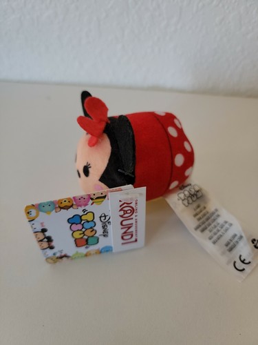 New Disney Mini Tsum Tsum Minnie Mouse Plushie Collectible Toy Doll - Picture 2 of 4