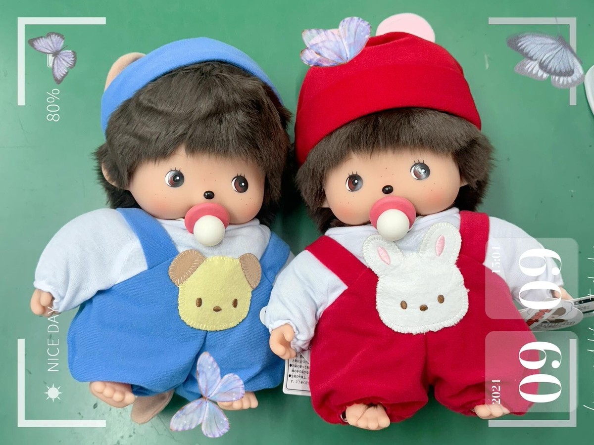 238480+90 Monchhichi Baby Bebichhichi L Size 30cm Plush