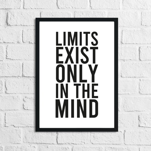 Inspirierende motivierende Zitate Druck Raum Poster Inspirierend Zuhause Wandkunst - Bild 46 von 72