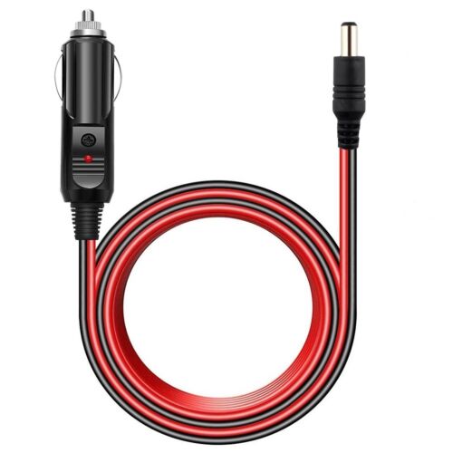 12v Car Cigarette Lighter Power Supply to DC Plug 5.5x2.1mm 18AWG Cable 1.2m/4ft