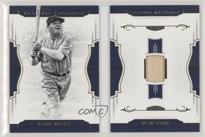 2018-Panini-National-Treasures-Legends-Materials-Booklets-Gold-LMB-BR-Babe-Ruth