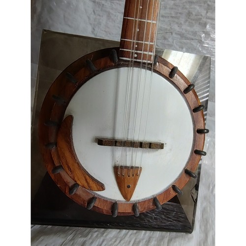 KLASSISCHES BANJO MINIATUR REPLIKATINSTRUMENT - Bild 10 von 10