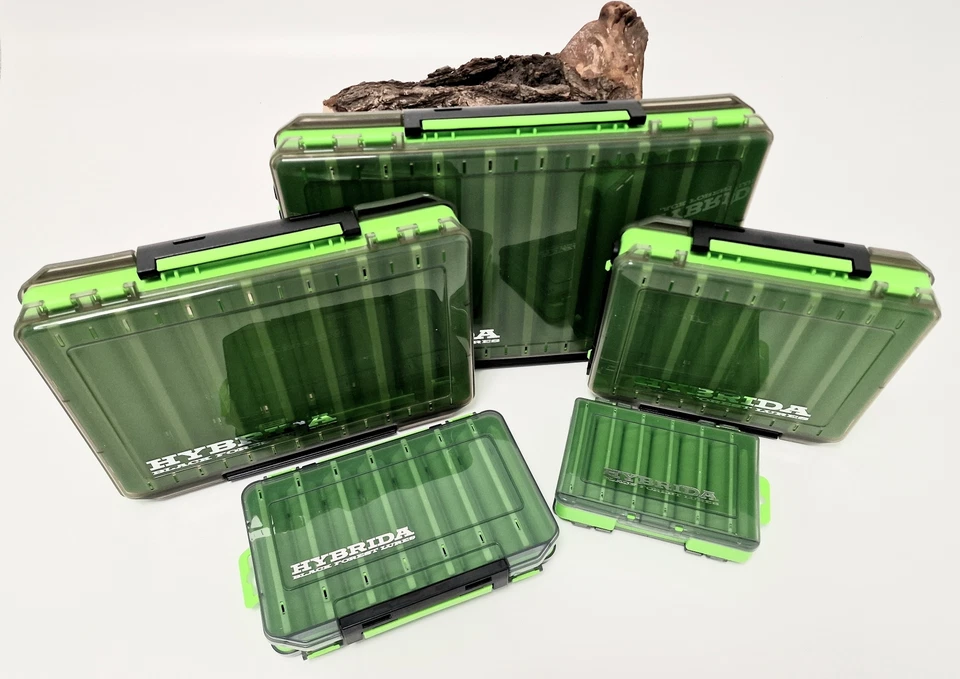 Hybrida Köderbox S M L XL XXL Wobbler Box 2 seitig Crankbait Twitchbait Walkbait