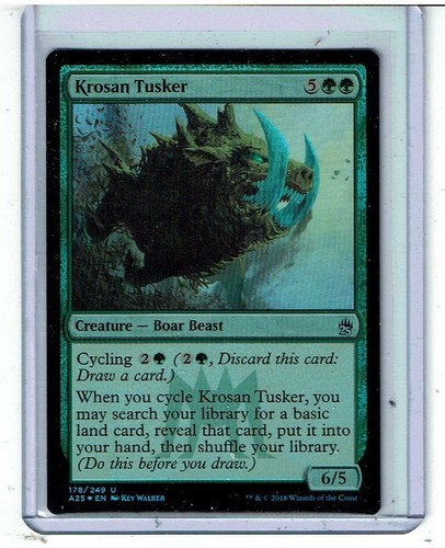 Krosan Tusker - Foil - Masters 25 - Magic the Gathering - Picture 1 of 4