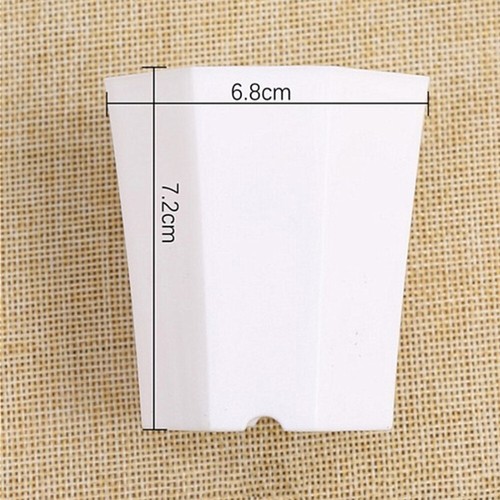 10PCS Plastic Flower Planter Octagonal Pot Fleshy Flower Pot Succulent Planter - Bild 3 von 11